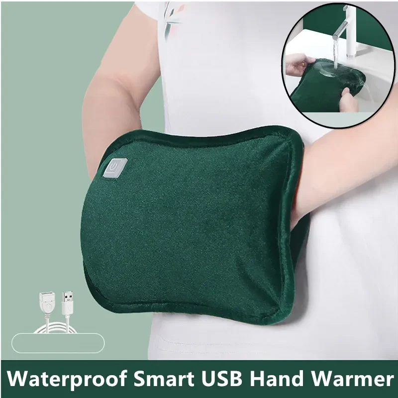 2021 New Smart USB Hand Warmer Rechargeable Baby Warmer 3 Heating Mode Heat Pain Relief Clothes Heater Dropshipping