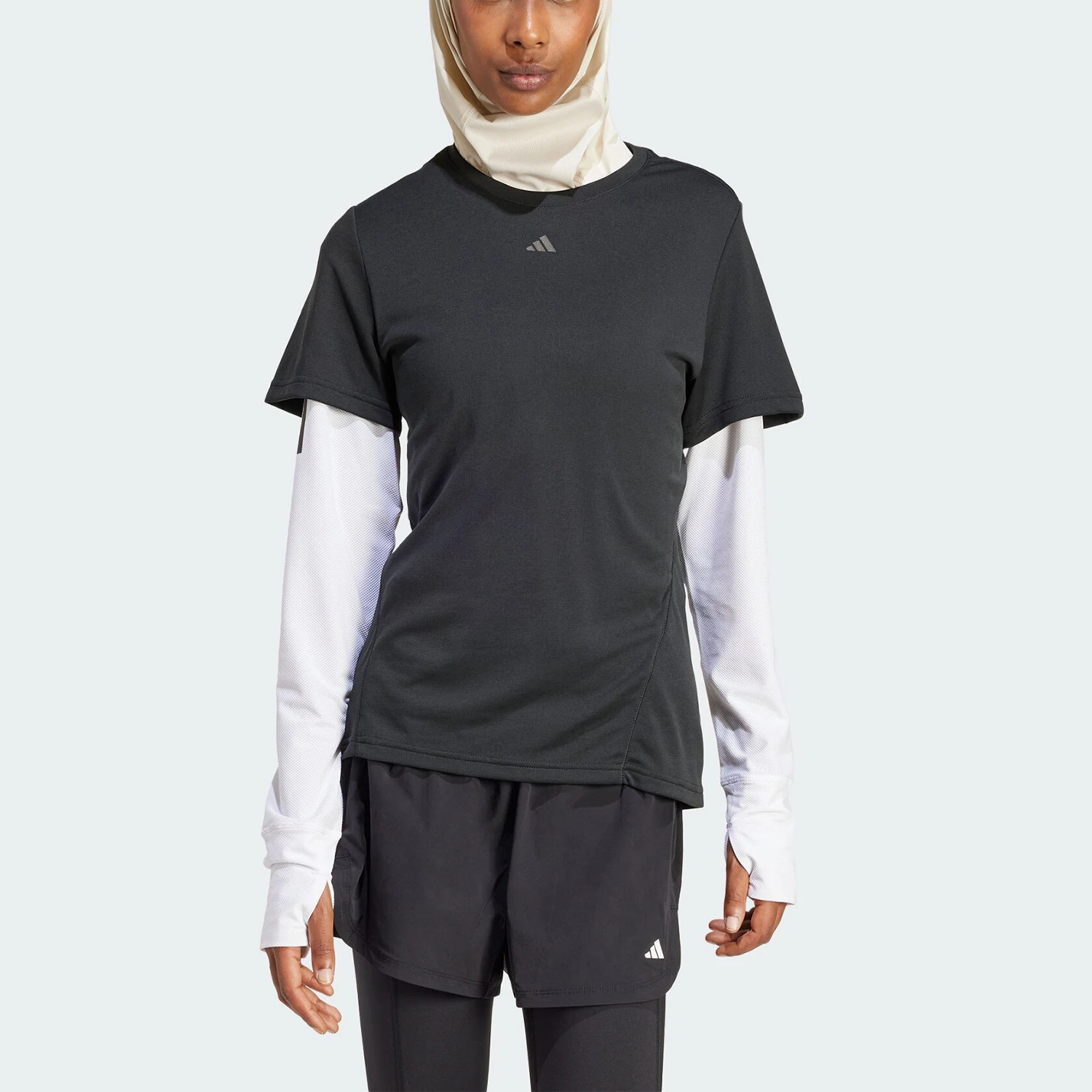 

Adidas genuine D4T SC T HIIT Women's Fitness Short Sleeve T-Shirt IU1123