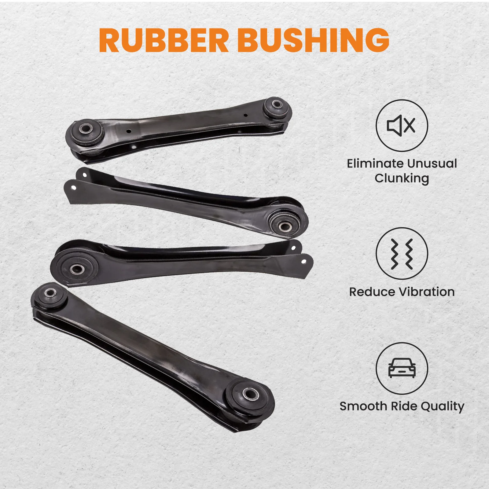 Front Upper & Lower Kit Control Arm Set For  Cherokee 1990 - 2001 K620244 Brand New Kit