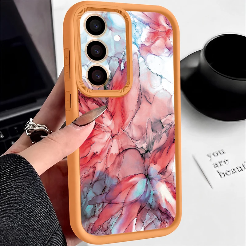 Marble Pattern Phone Case For Samsung Galaxy S26 S25 Ultra S25 Edge S26 FE S22 Plus S23 S24 Ultra Soft Silicone TPU Back Cover