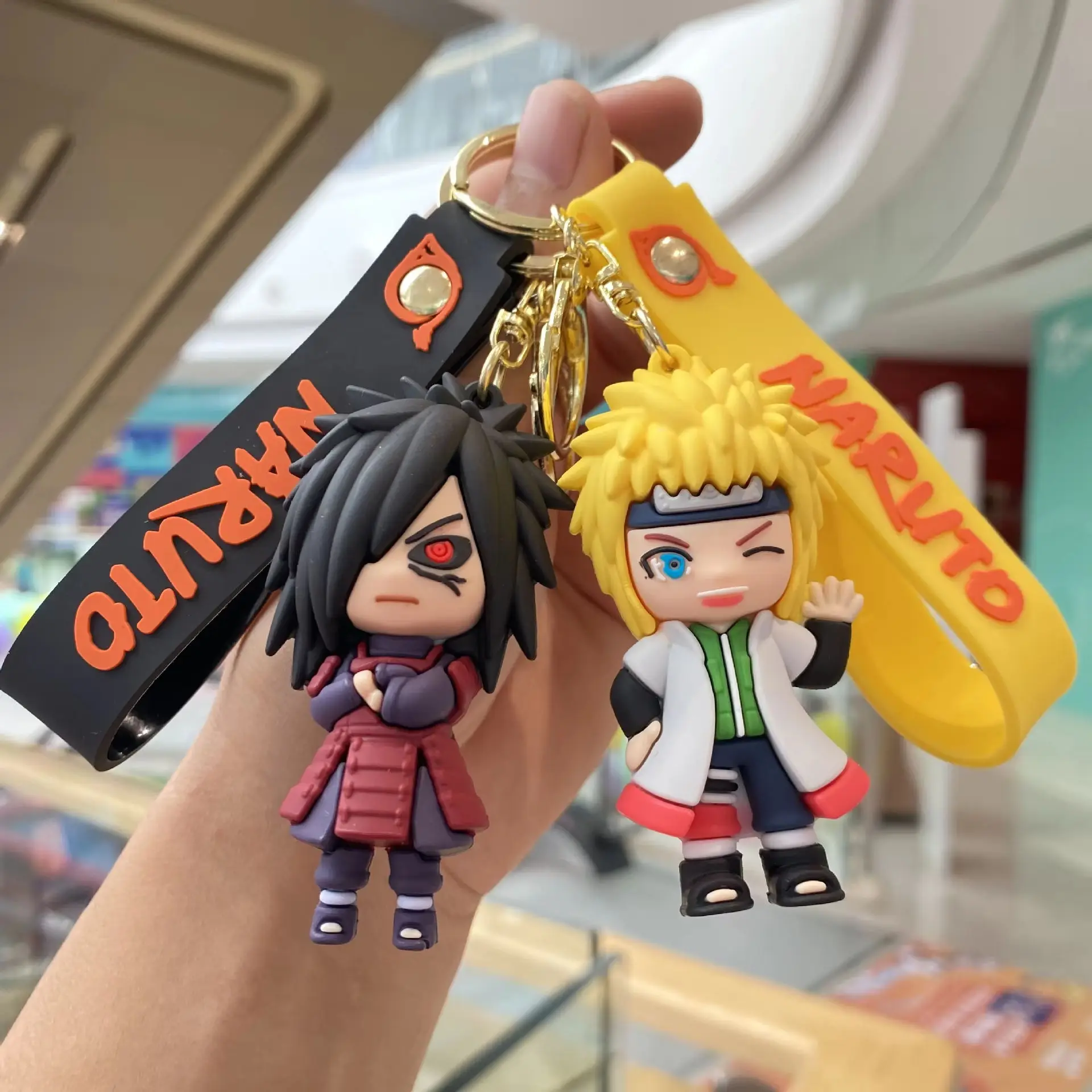 

Naruto Shippuden 3D Keychain, Anime Figure Pendant with Strap for Keys & Bags, Ideal Holiday Gift for Anime Lovers