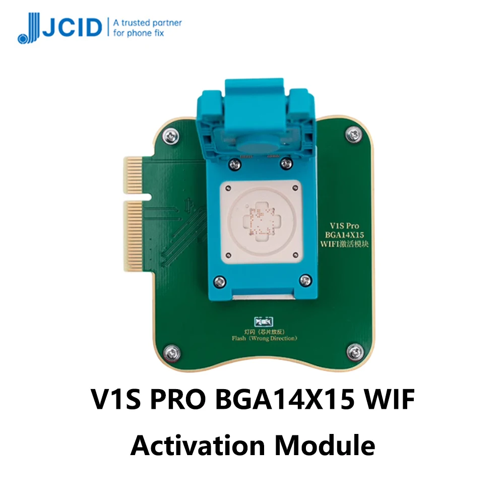 وحدة إصلاح التنشيط JCID V1S PRO WIFI BGA15X15 لمبرمج v1spro wifi 12-14 سلسلة حل إصلاح رقائق WIFI غير الملزمة