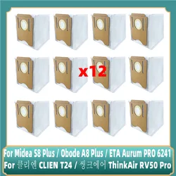 Dust Bag Compatible For Midea S8 S8+ / Obode A8 Plus / ETA Aurum PRO 6241 / 클리엔 CLIEN T24 / 씽크에어 ThinkAir RV50 Pro Parts