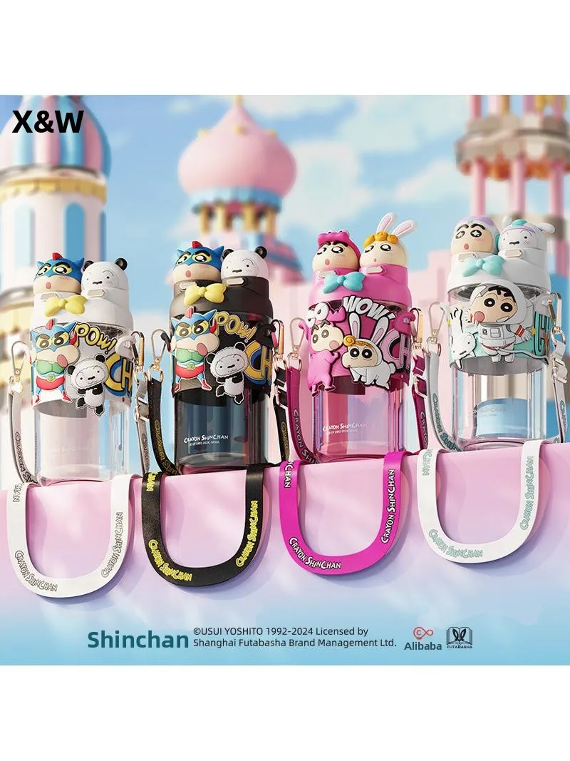 creative-lines-space-plastic-cup-with-straw-for-girls-school-travel-fun-water-bottle-high-aesthetic-value-tritan-material