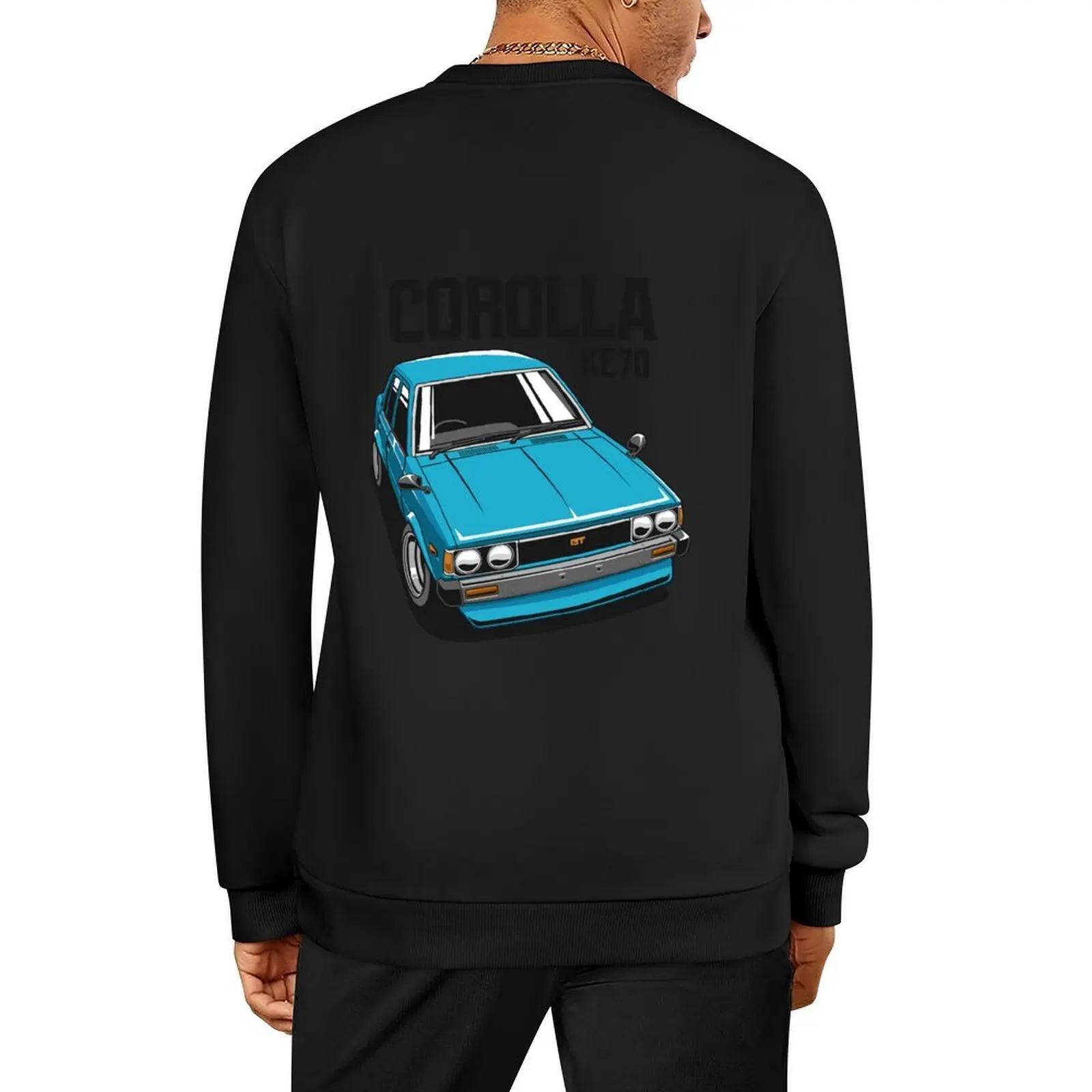 

Corolla KE70 Pullover autumn men's coat men's clothes anime clothing sweatshirts