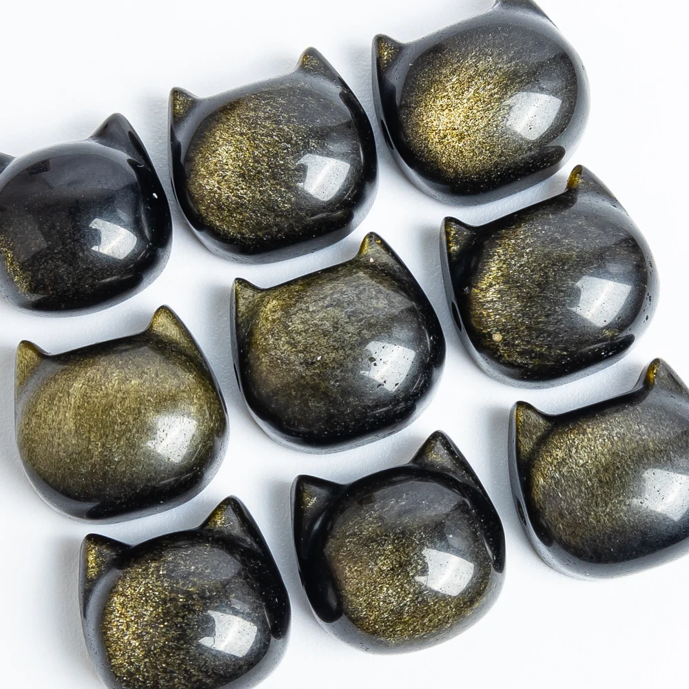 5 Stück natürlicher Gold-Sheen – Jewelry Making Drill Bewertung und Preis