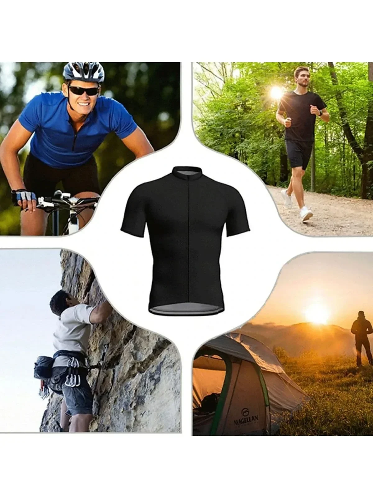 2024 cycling clothes summer men funny bicycle shirt cycle short sleeve MTB jersey road bike clothing