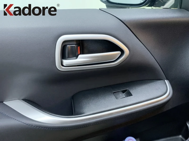 داخل غطاء مقبض الباب الأمامي الكسوة والداخلية غطاء مقبض الباب الأوسط اكسسوارات السيارات لتويوتا نوح VOXY 90 2022-2026