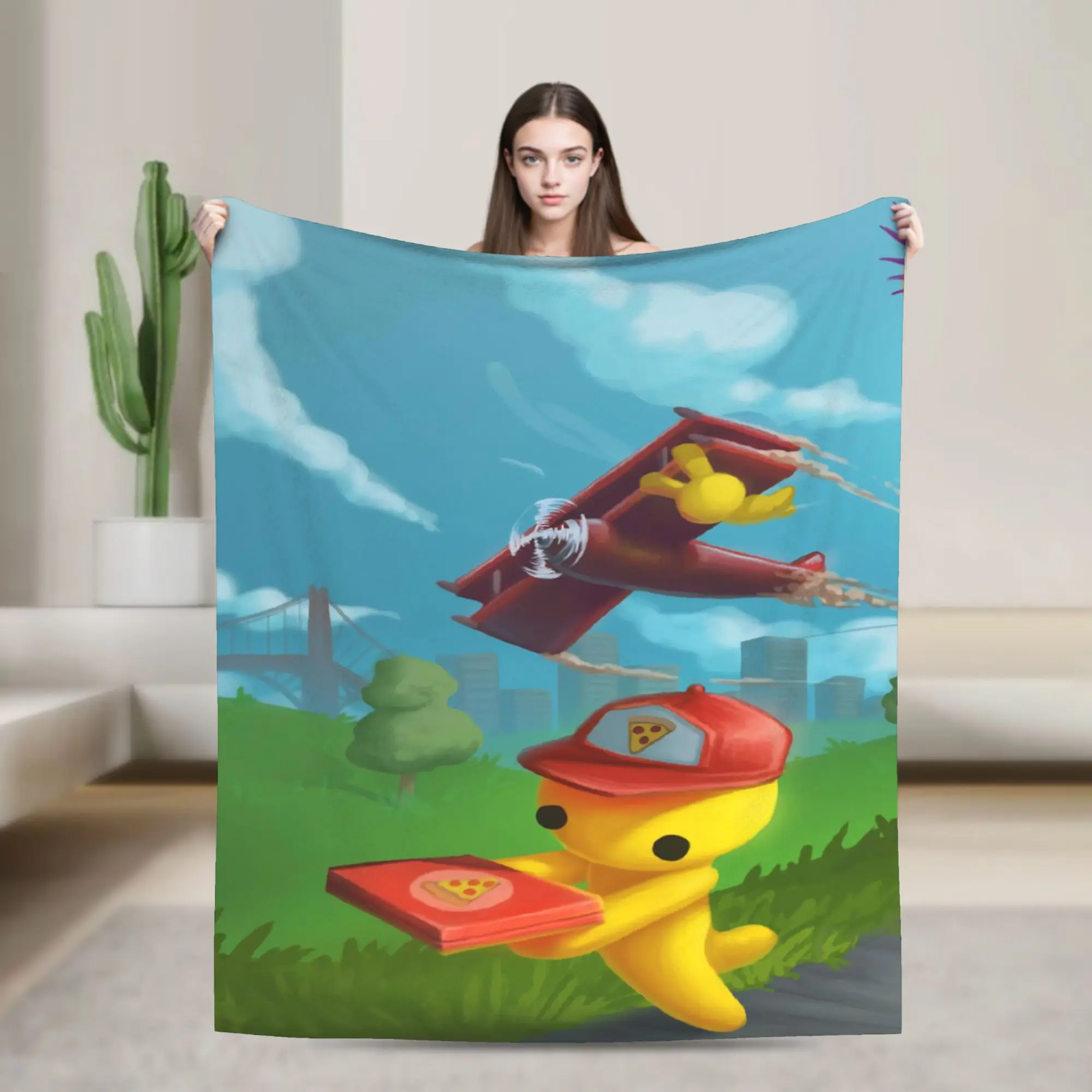 New Arrival W-Wobblys Lifes Blankets Lightweight Thin Flannel  Comfortable Throw Blanket Machine Washable