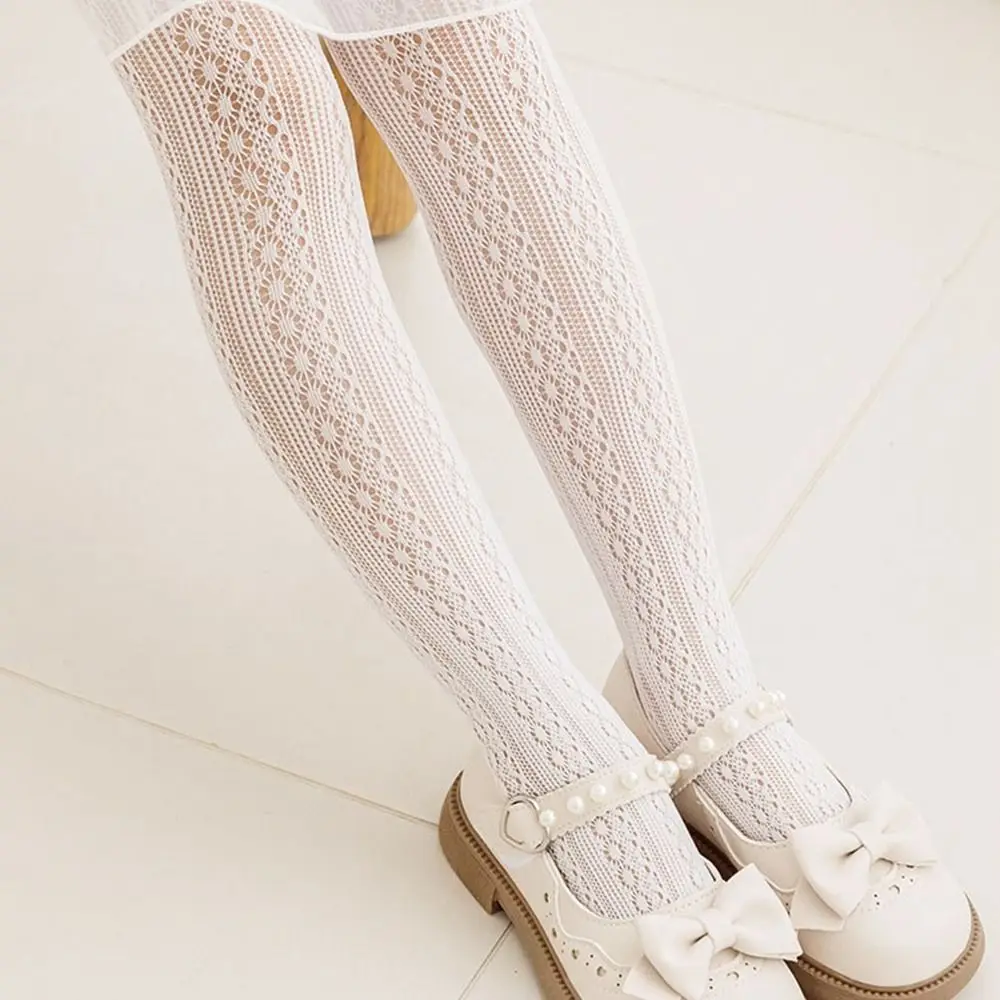 Girls Tights Princess Fishnet Cotton Baby Girl\'s One-Piece Pantyhose Baby Spring Summer New Style Trousers Lace Stocking