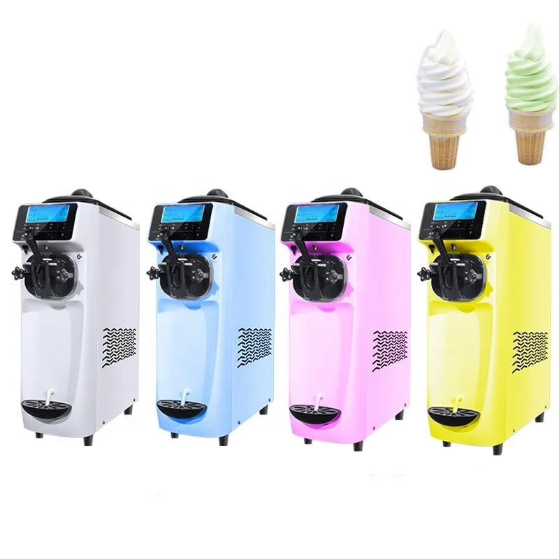 

One Flavor Light Weight and Convenient Mini Soft Ice Cream Machine Price/ Small Ice Cream Maker