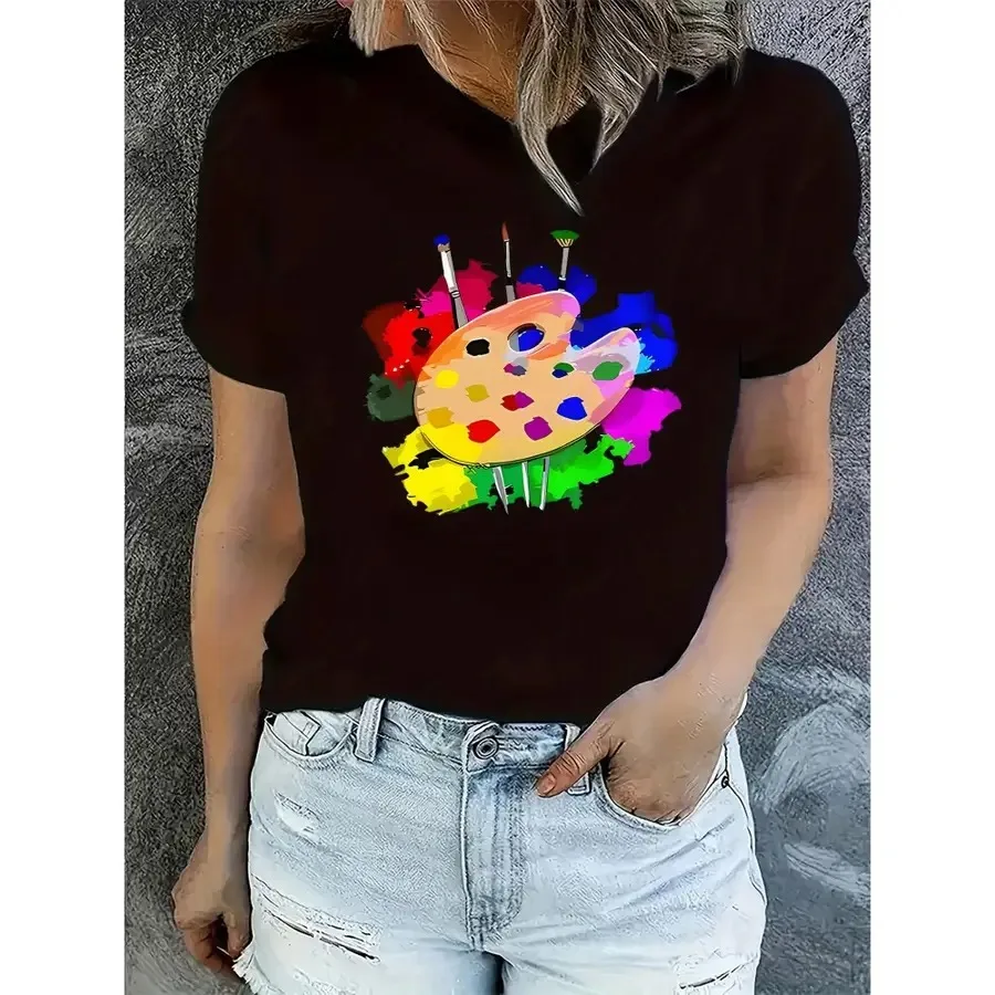 Wo Casual Short Sle…