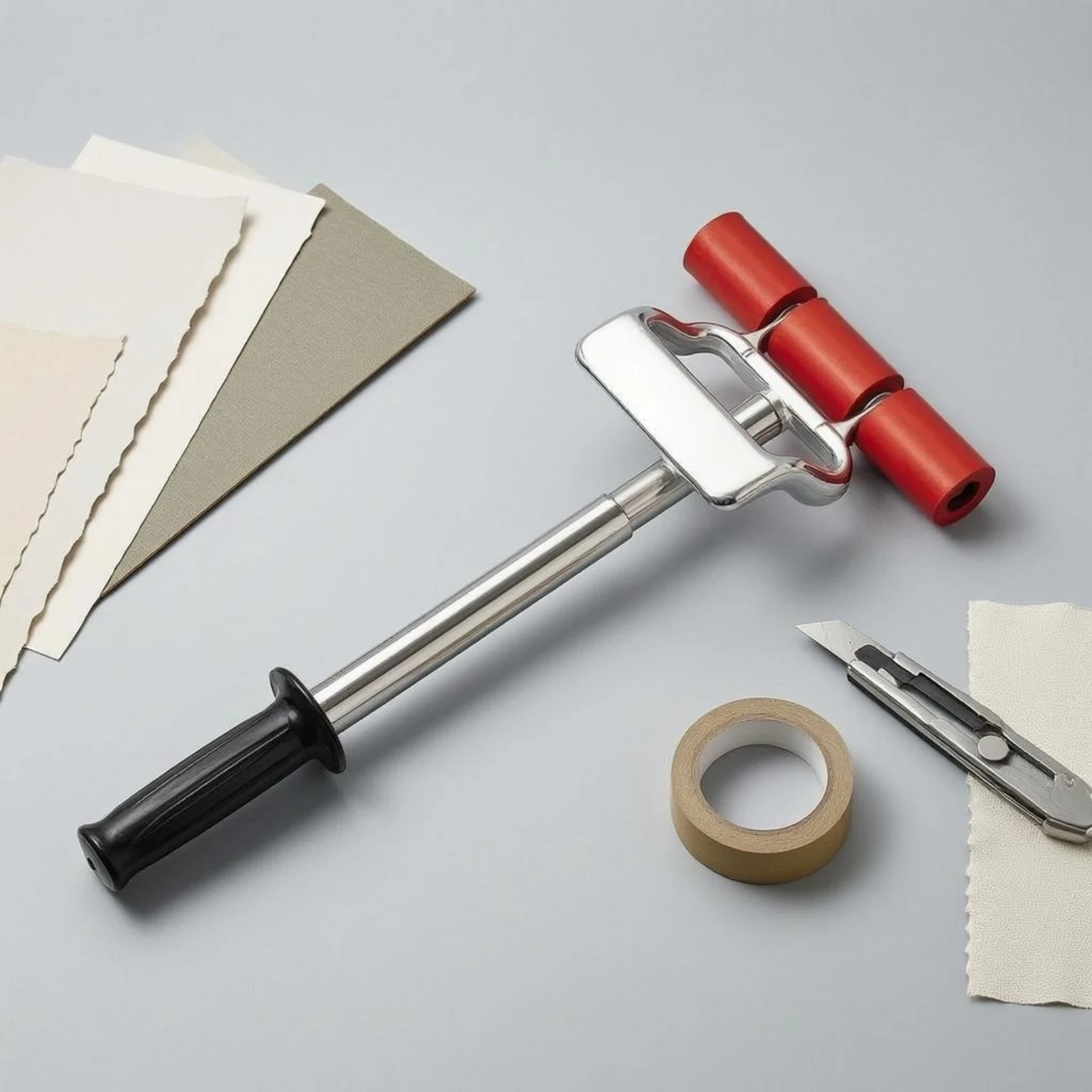 

Telescopic Floor Roller Handheld Adjustable Length Roller for Home Renovation