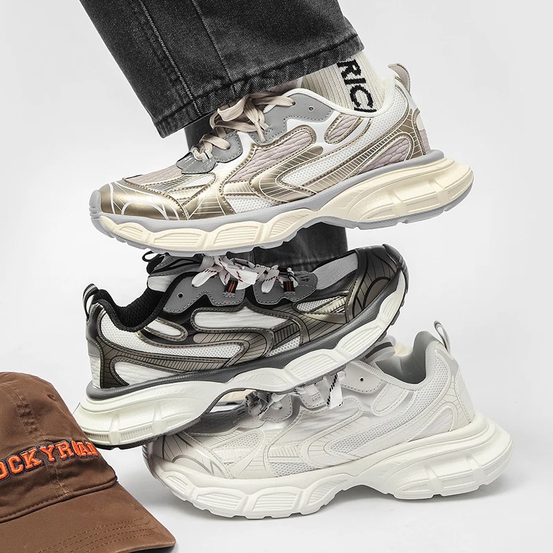 

2025 new men's casual shoes,walking shoes,sneakers strolling shoe Classic High-Quality Affordable New Arrival Trendy Cushioned