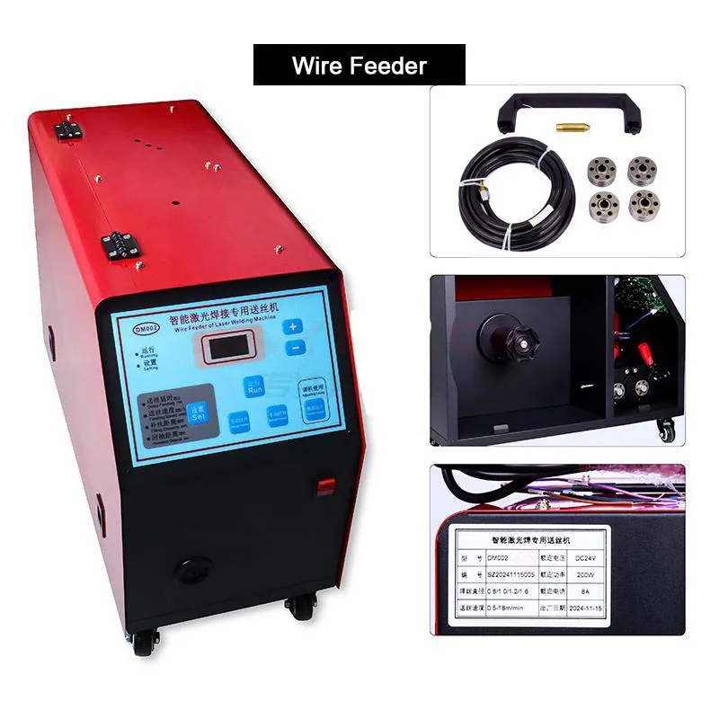 WSX HD31 Laser Welding Head Accessories 20*3 Protective Windows D16F60 D20F150 Focusing Lens Motor Reflector Feeding Wire Parts