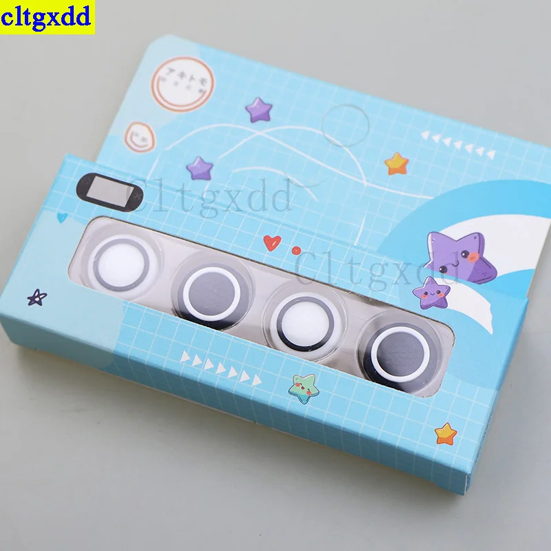 Cltgxdd 4 pièces couleur Silicone souple poignée de pouce couverture Psvita PS Vita PSV 1000 Fat/2000 mince Joystick bouton housse de protection