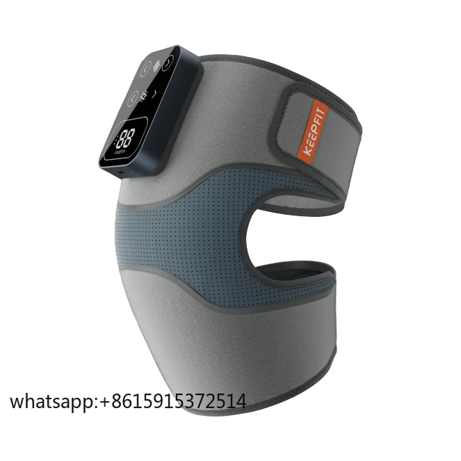 

TLCRETE Compact Heated Knee Massager for Household Office and Travel Use Helping with Sleep and Relieving Knee Pain