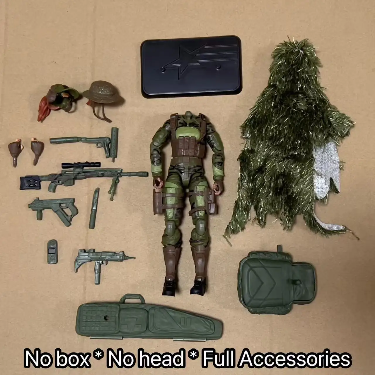 Original Hasbro G.I. Joe Classified Series Anniversary Action Marine-Sniper Action Figure Model Toy Gift Collection view 2