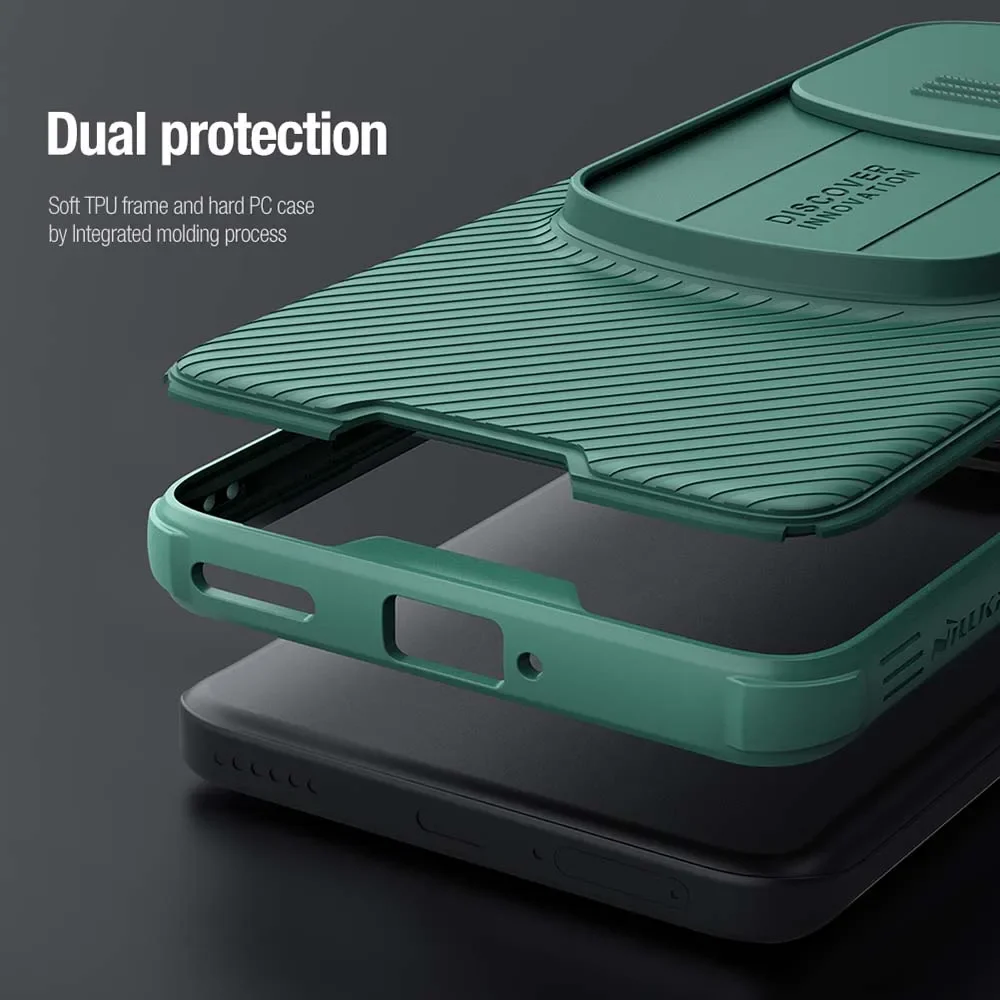 NILLKIN para Honor Magic 6 Pro funda CamShield Pro a prueba de golpes lente de cámara deslizante protección de privacidad contraportada para Honor Magic6 Pro