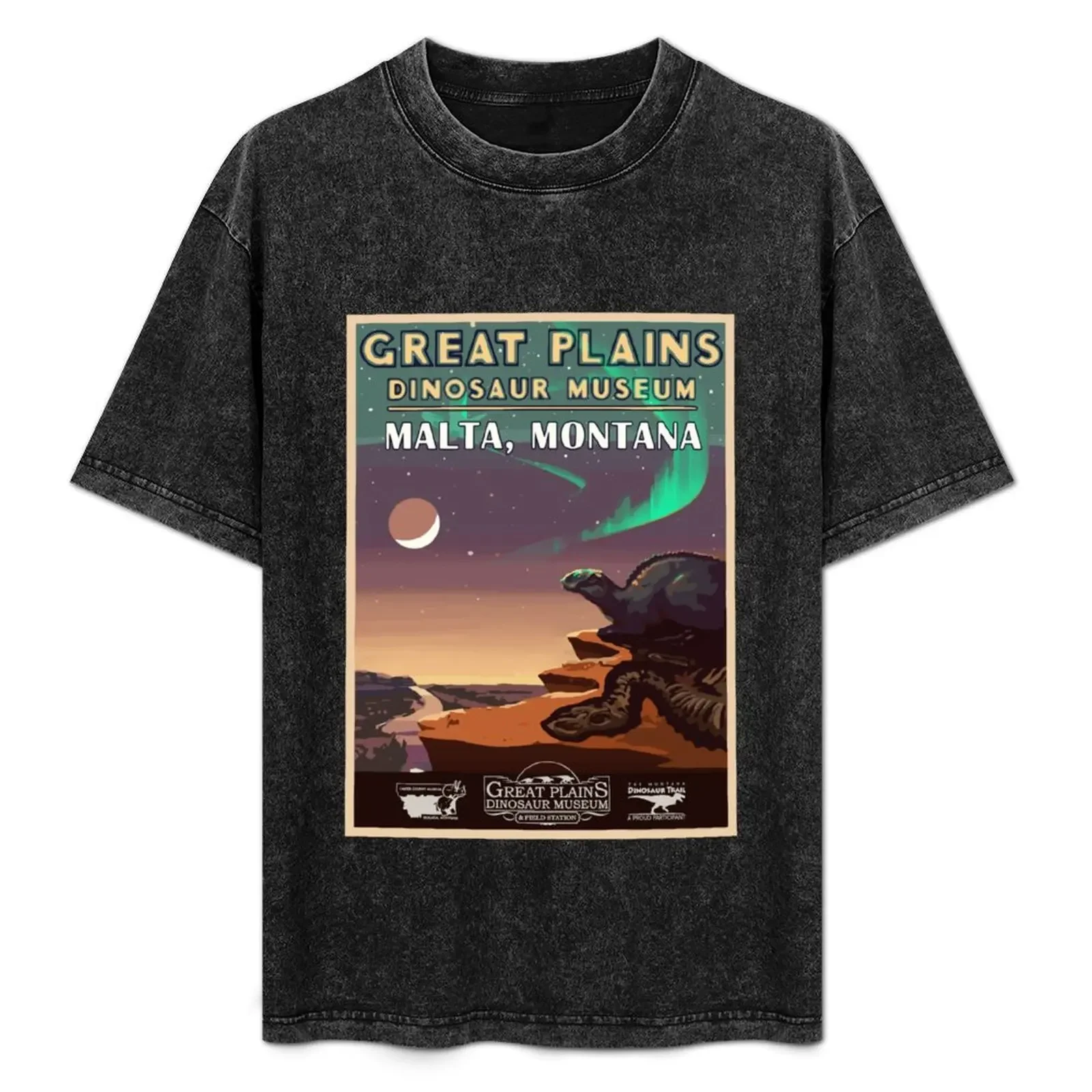 

Great Plains Dinosaur Museum T-Shirt baggy shirts anime stuff croswit shirt man men workout shirt