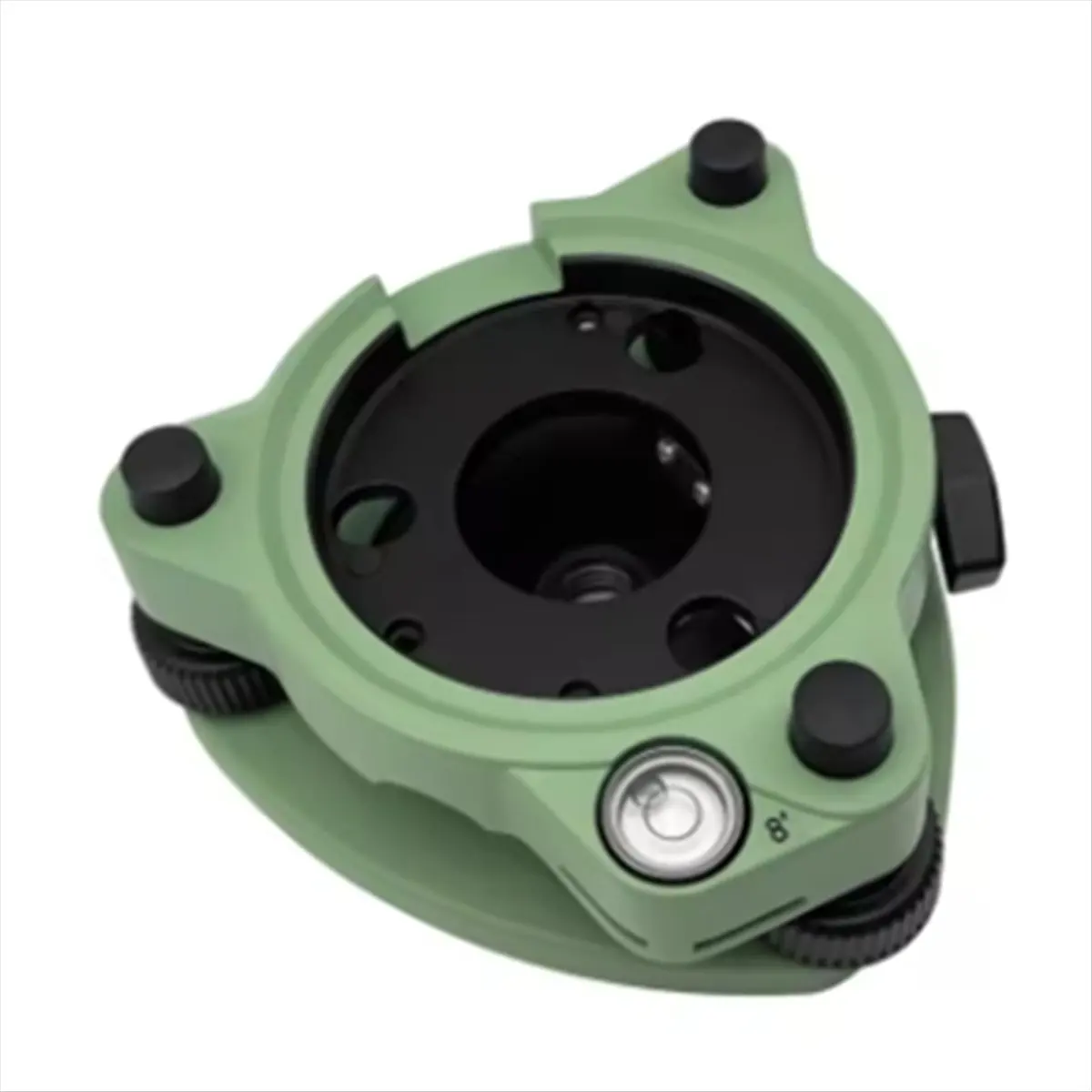 ☶❈＊♥AC748-GDF321 Tribrach Green for Geosystems Without Optical Plummet Replacement for Total Station