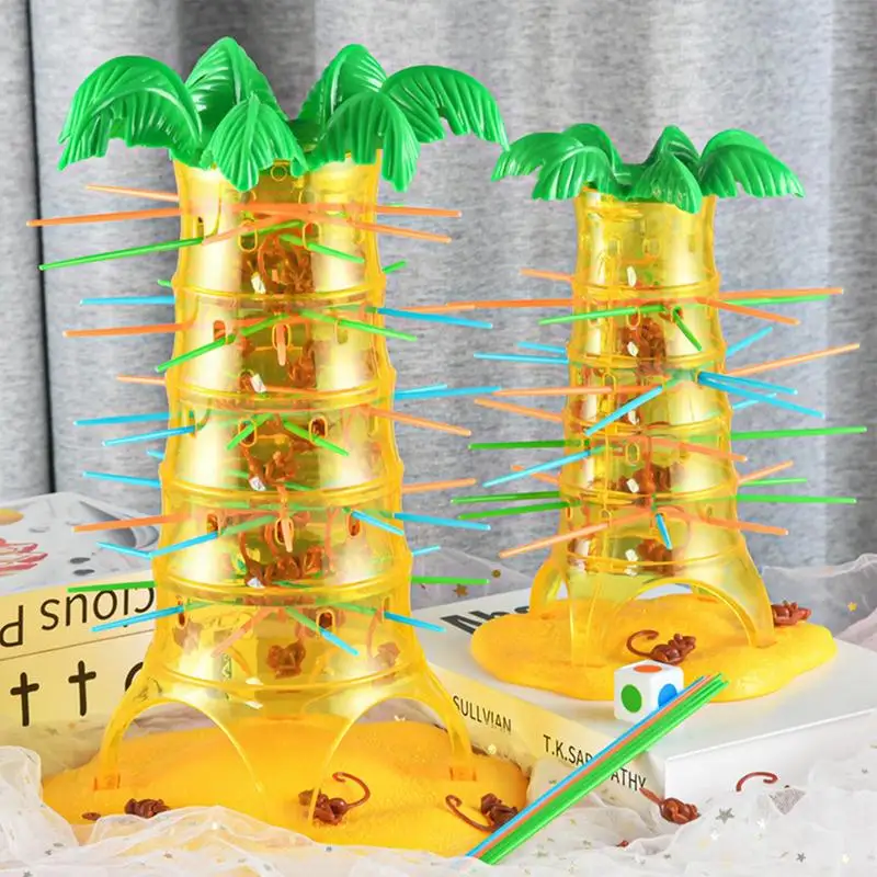 Turn Monkeys Down Monkey Tree Climbing Desktop Game Children Interesting Intelligence Toys Party Parent-Child Multiplayer