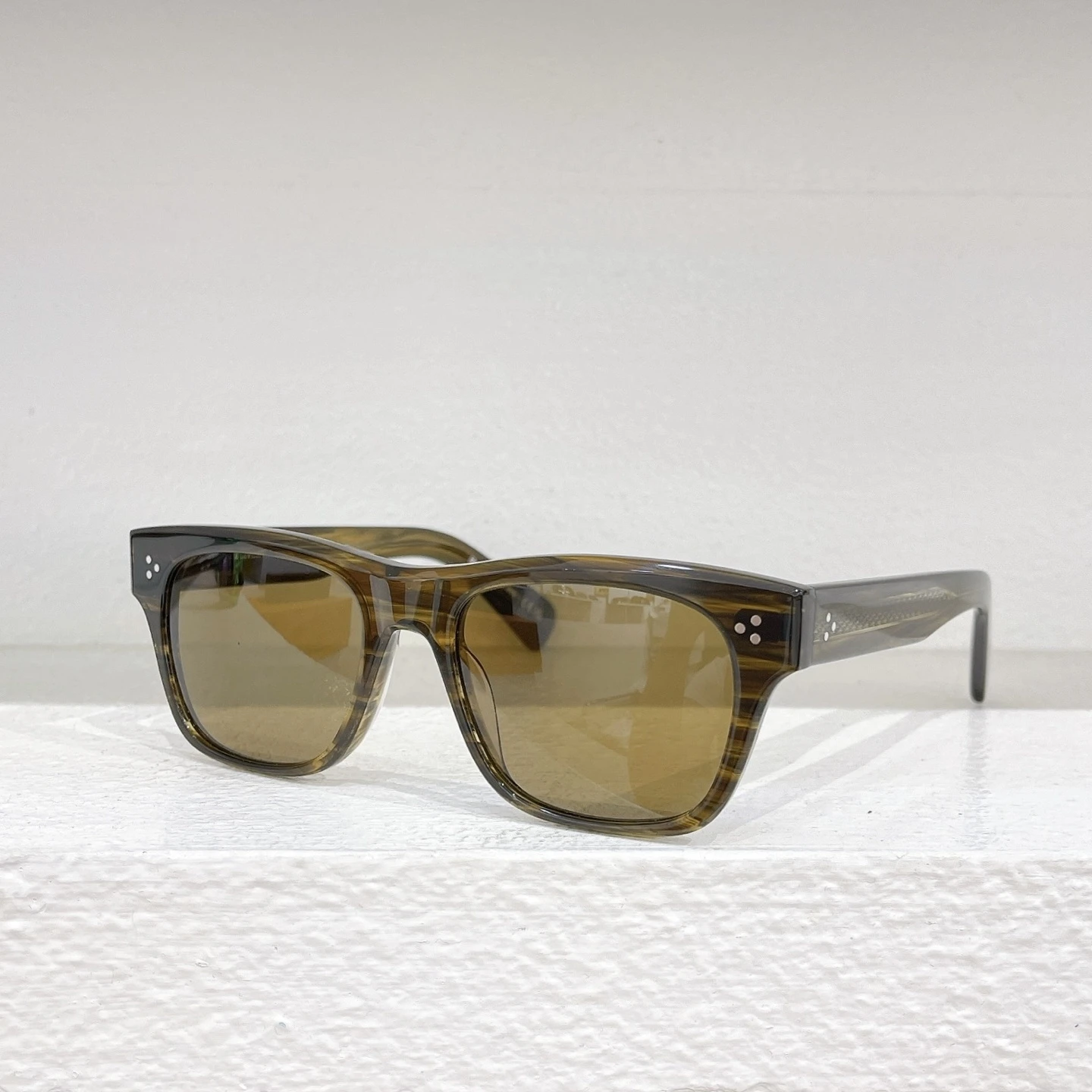 Винтажные прямоугольные очки для улицы, мужские и женские классические брендовые дизайнерские солнцезащитные очки OV5524 для женщин, BIRELL lentes de sol para hombre