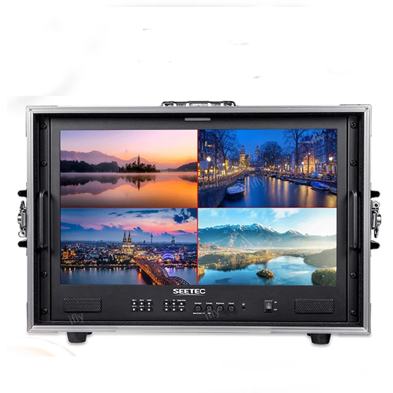 SEETEC ATEM215S-CO 21.5 inch Portable Carry-on Multi-camera Director Monitor 3G-SDI HDMI Full HD 1920x1080