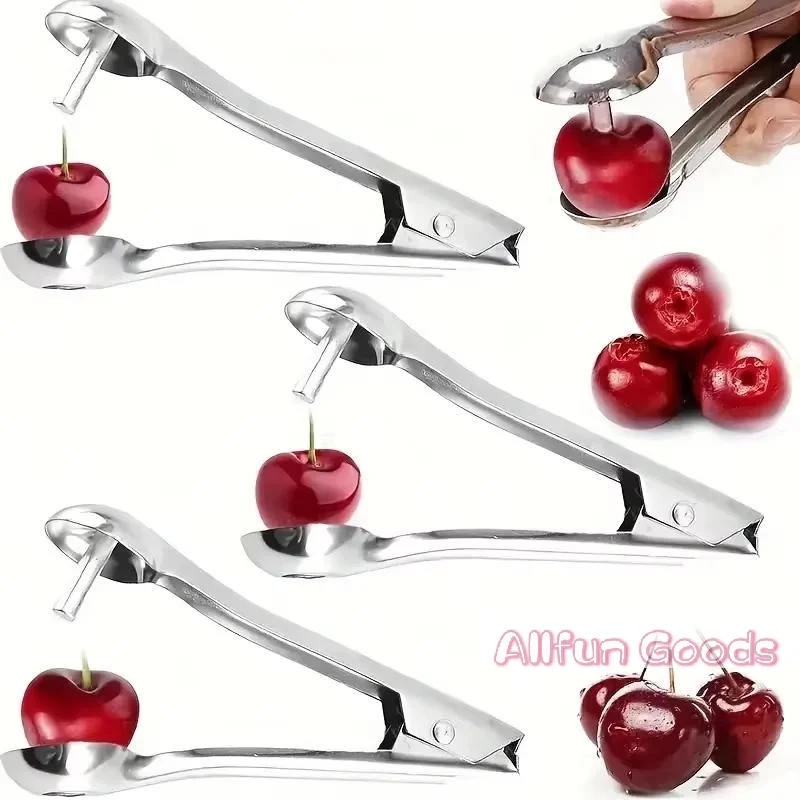 [TG835]Stainless Steel Cherry Pitter Quick Pitting Suitable For Home And Outdoor Use