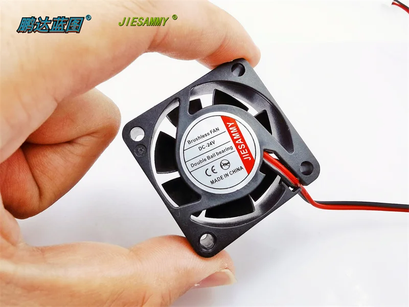 JIESAMMY-rodamiento de bolas doble, de alta rotación 4015, 24V, 12V, 5V, 4CM, 40x40x15MM, ventilador de refrigeración, 40x40x15MM