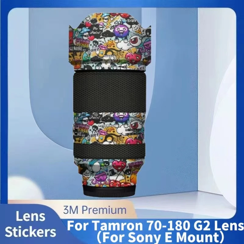 Decal Skin For Tamron 70-180mm F2.8 G2 A065 For Sony E Mount Lens Sticker Vinyl Wrap Film 70-180 2.8 F/2.8 Di III VC VXD II