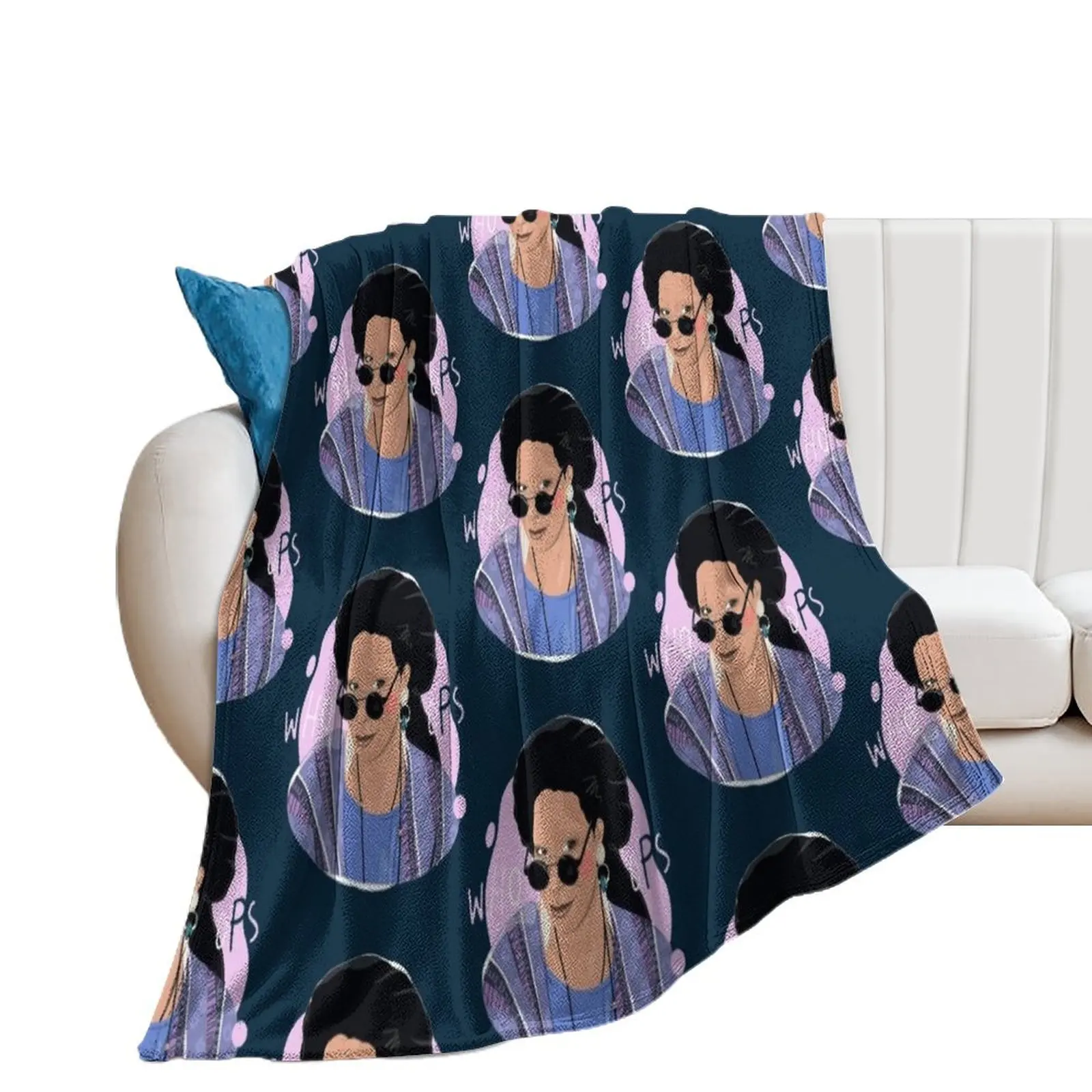 

Whoopi Goldberg Throw Blanket Bed linens Single Summer Blankets