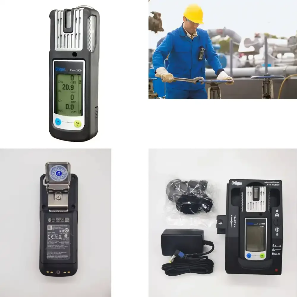

for Drager X-am2500 four in one for CO H2S O2 EX portable multi for industrial safety leak detection