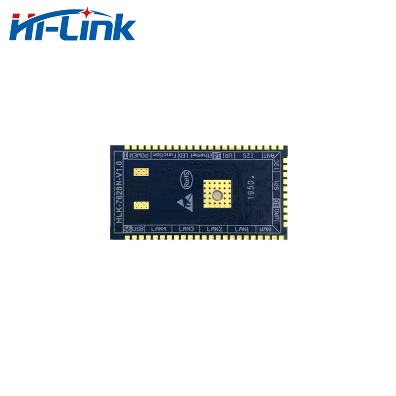 ฟรีเรือ Hi-Link Wifi Router โมดูล MT7628N ชิปเซ็ต HLK-7628N Openwrt 2 เสาอากาศ 2.4G CE/FCC/ROHS cetificate