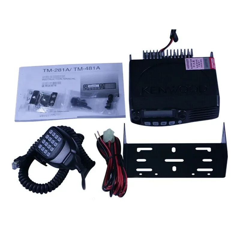 65W Base Radio TM481 TM281A TM-481A TM-281A 10KM Mobile Two Way Radio TM271A TM471 Car Radio Station Walkie Talkie