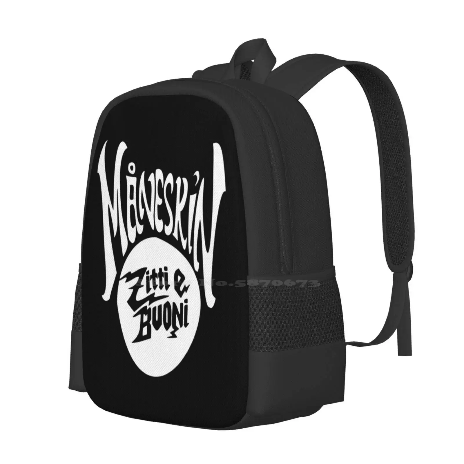 Maneskin Zitti E Buoni School Bag Big Capacity Backpack Laptop Maneskin Maneskin 2021 2021 Maneskin Zitti E Buoni Esc 2021 21