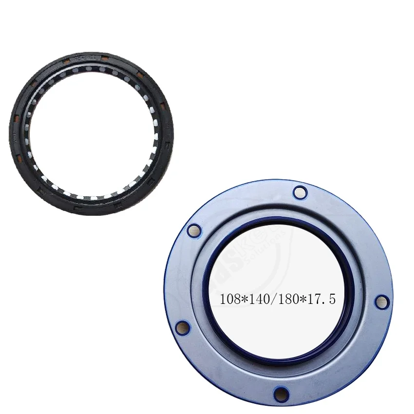 6D15T 6D15-2AT 6D16T 6D17 6D17T Front and Rear Crankshaft Oil Seal Production factory For Mitsubishi Engine Part BZ2374E BE4018E