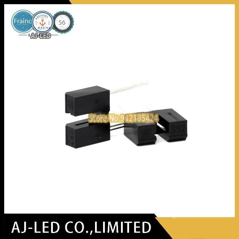 2pcs/lot GP1S52VJ000F transmissive photoelectric switch slot photoelectric sensor slot width 3mm SHARP new