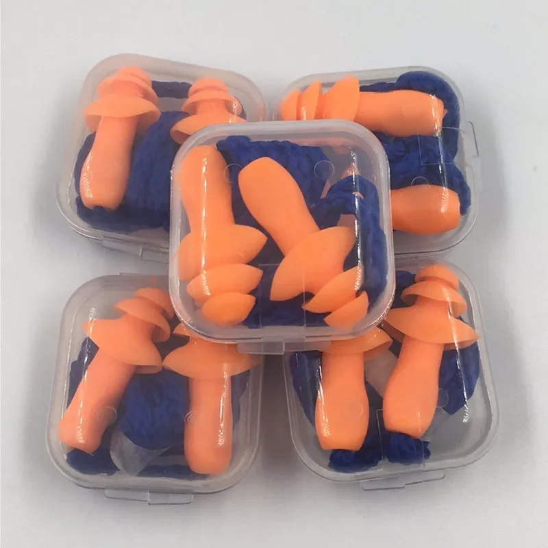 10 Pcs Industry Noise Cancelling Earplugs Christmas Tree Shaped Earplugs Noise Resistant Earplugs