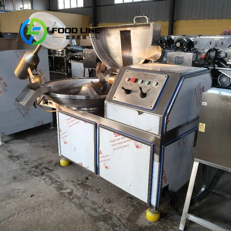 Bowl Cutter Machine Smooth Bowl Easy Clean Quick Wash Between Batch No Sticky Unit Model Commercial Kitchen Use Fast Delivery