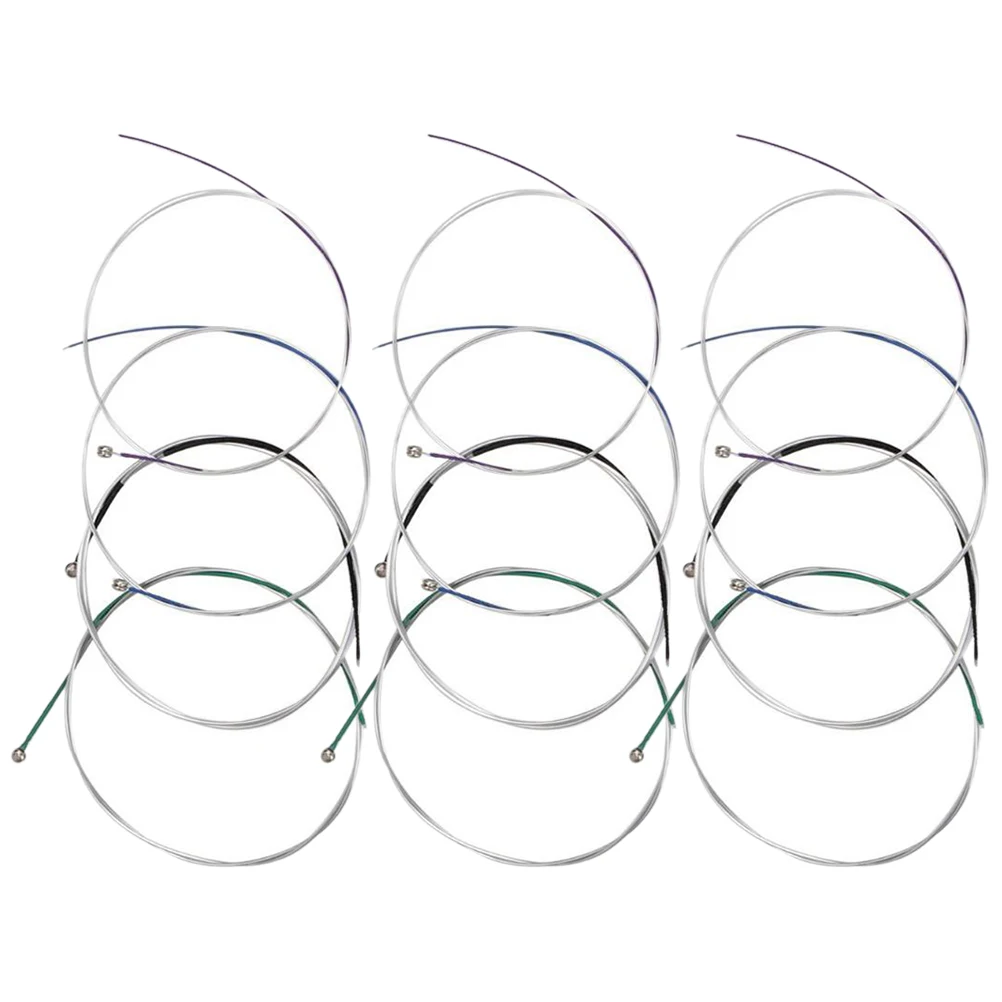 

1 set Violin Strings Steel Core Universal Replacement Set Durable Sound Easy Install Gift for Violinists Strings for Instruments