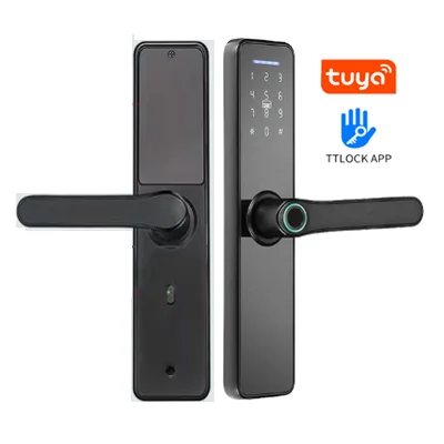 High quality waterproofing smart door  Lock Door Fingerprint Wifi Ttlock Door Lock