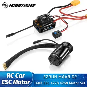 HobbyWing Brushless Motor and ESC MAX10 G2 80A 140A 3652 3665 G3 Motor For 1/10  RC Car - AliExpress 26