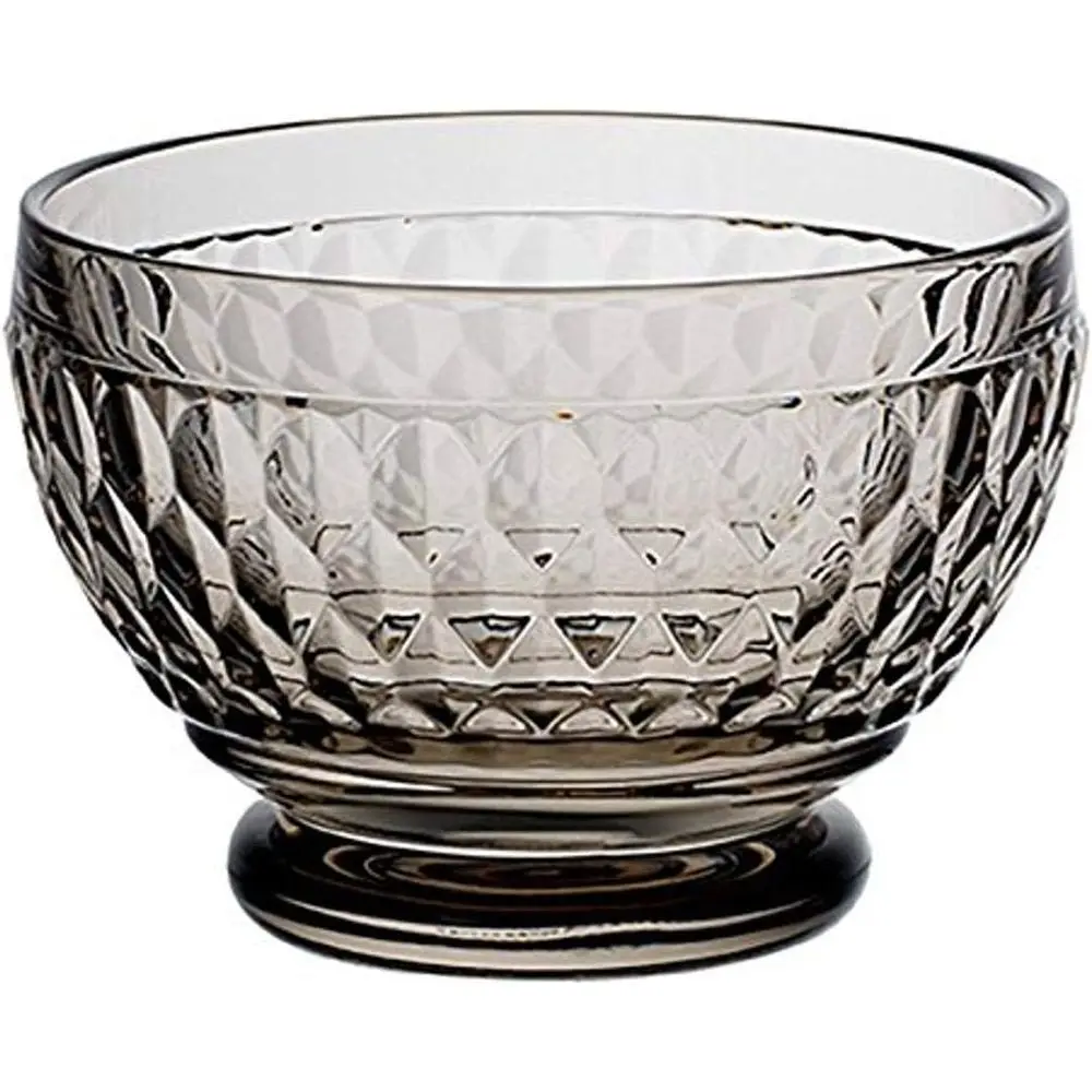 

Набор из 4 стеклянных чаш, дымчатого цвета