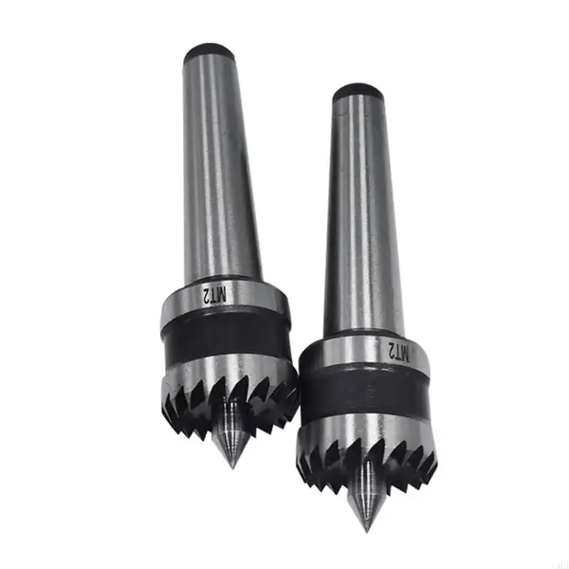 U4LA Многотумовый деревянный турнир для токарного станка Центр MT2 Live Peargings Tailstock Center Steel Steel