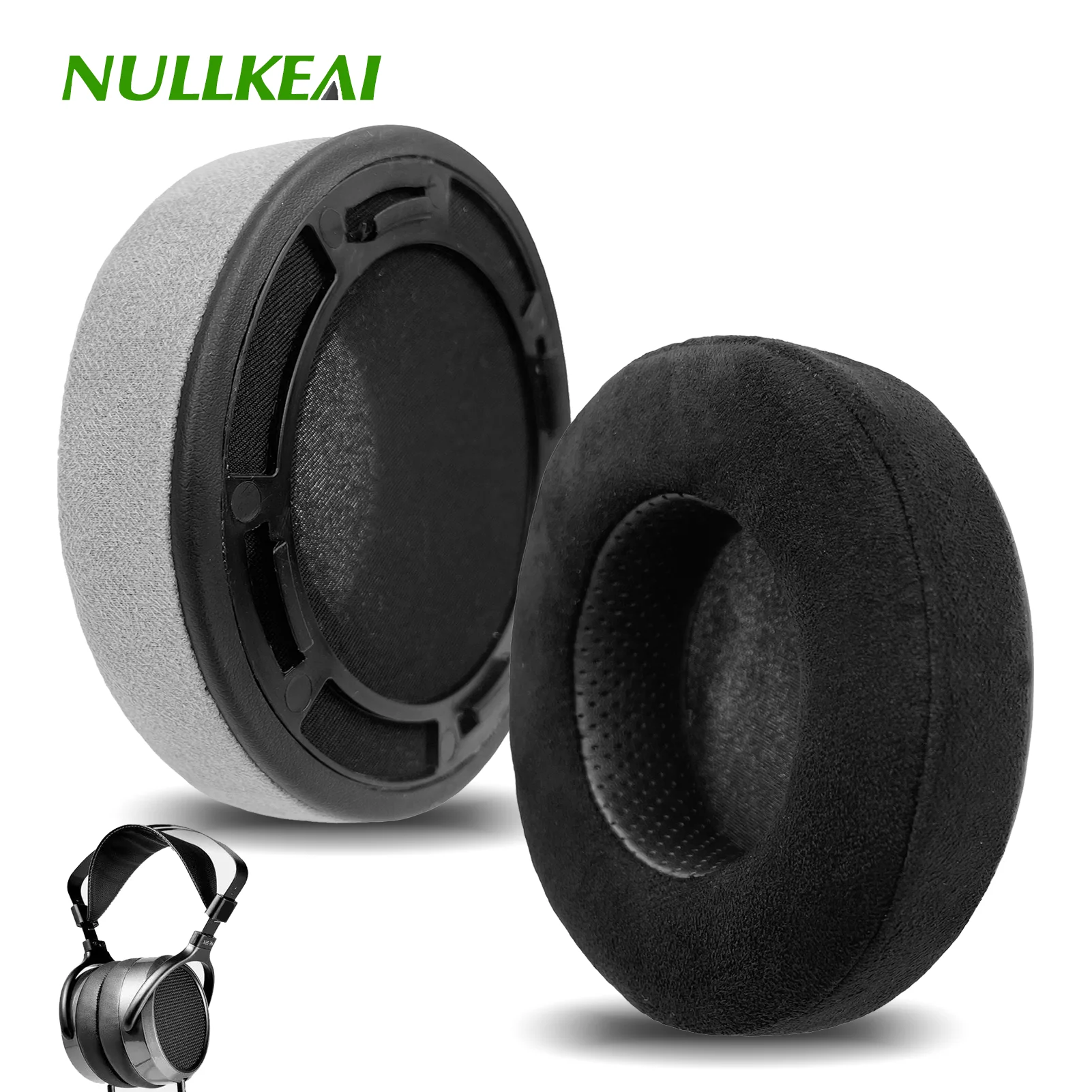 Nullkeai Replacement Ear Cushion for Hifiman HE300 HE500 HE560 HE560i HE400 HE400i HE400S HE350 Headphone Earpads Sleeve