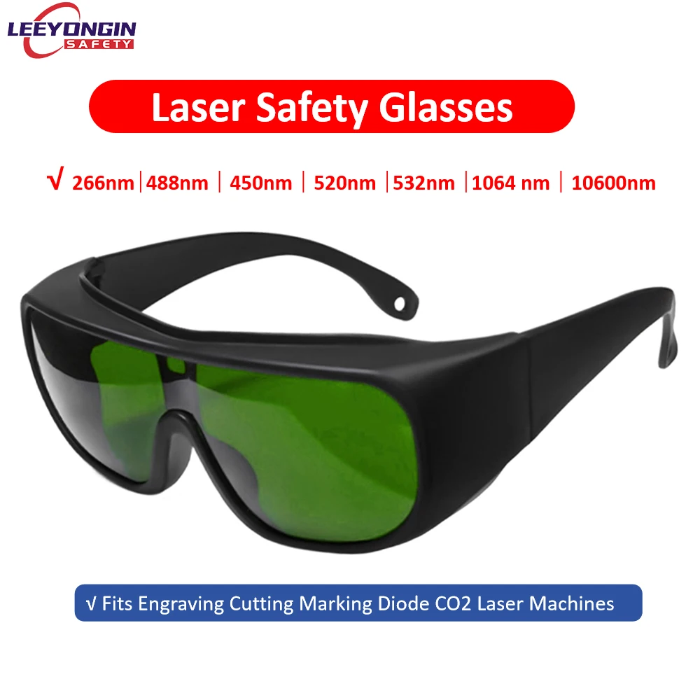

Laser Protective Goggles Eye Protection Safety Glasses for Laser Engraver Cutter Machine DIY Users Protective Eyewear