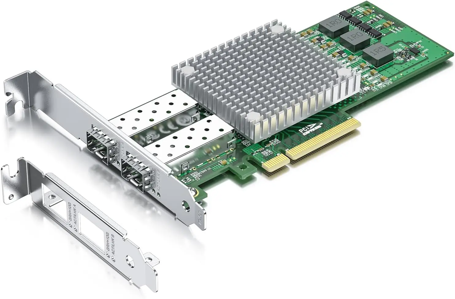

Сетевая карта 10Gb SFP+ PCI-E с двумя портами, чипом Broadcom, совместимая с Windows/Linux/VMware