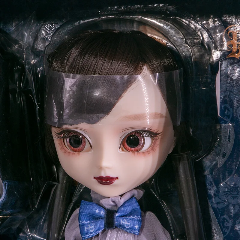 Original Groove Pullip Doll Collection Toys  Claudia with Glasses P-237 Height 31cm ABS Pre-Painted Action Fashion Figure