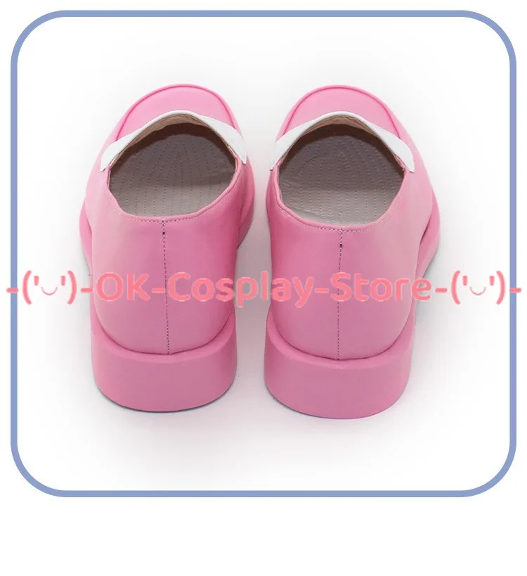 Jigglypuff Cosplay Shoes PU Leather Shoes Halloween Carnival Boots Cosplay Prop Custom Made